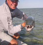 fly fishing on the Key West flats